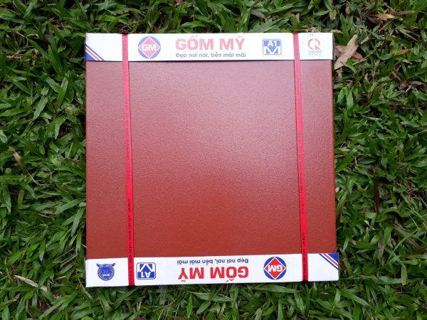 Gạch gốm đỏ tráng men 50x50 - Gốm Mỹ