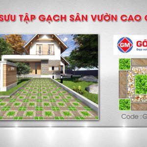 GẠCH LÁT SÂN VƯỜN GSV5027 - GỐM MỸ