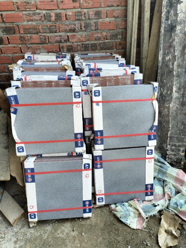 gạch cotto gốm mỹ 40x40 xám tại Đà Nẵng