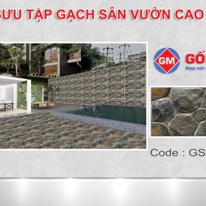 Gạch Lát Sân Vườn Gốm Mỹ GSV36004 - Gạch Gốm Lát Sân 30X60 A1