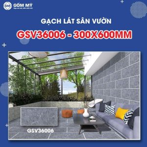 Gạch Lát Sân Vườn Gốm Mỹ GSV36006