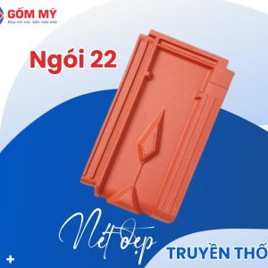 Ngói lợp Gốm Mỹ 22v/m2 tại Đà Nẵng